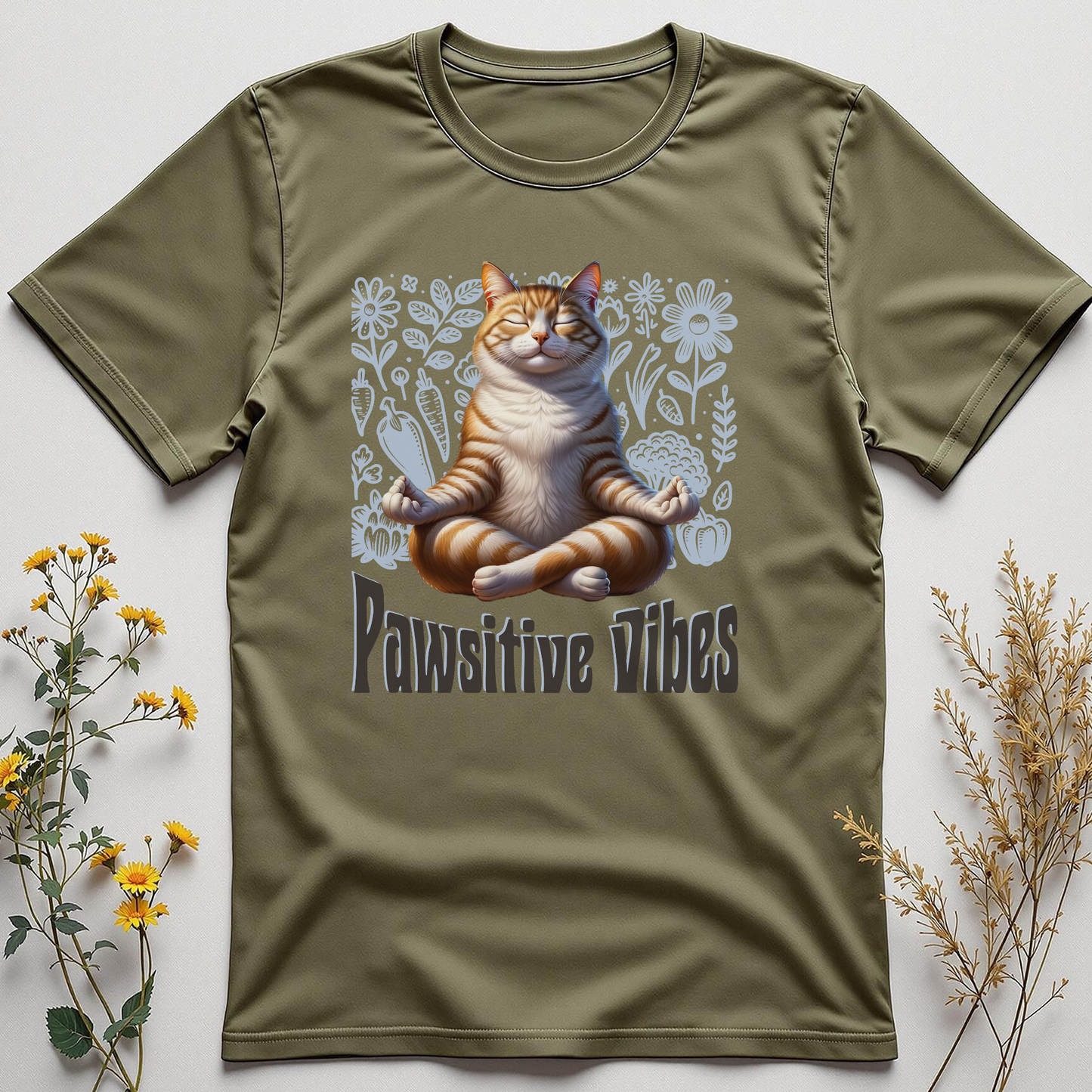 Pawsitive Vibes Only Tee
