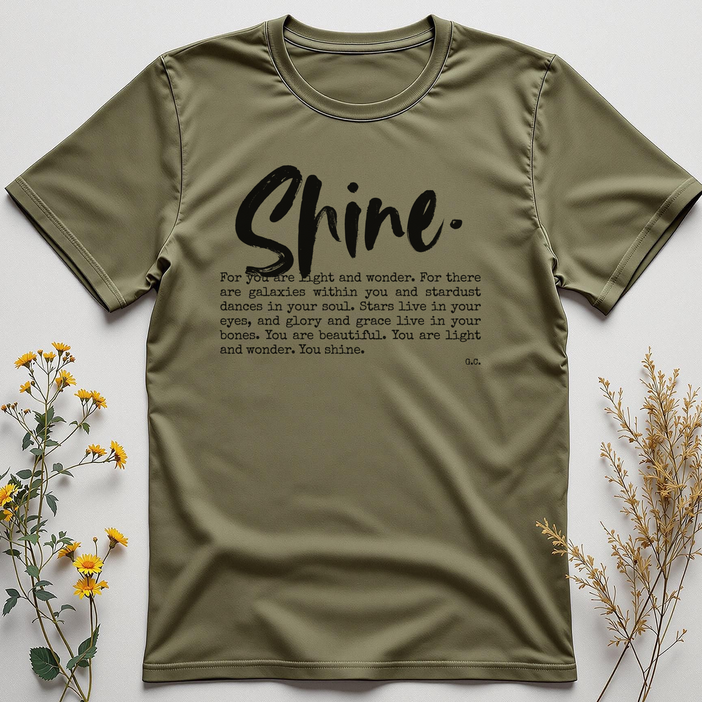 Shine Bright – You Are Light Tee