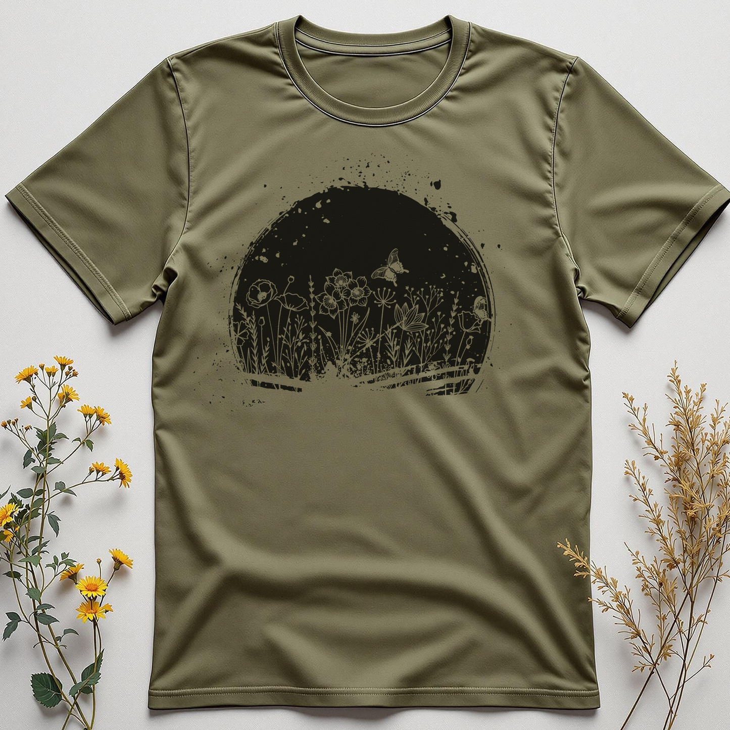 Sunrise Wildflowers Bloom Tee