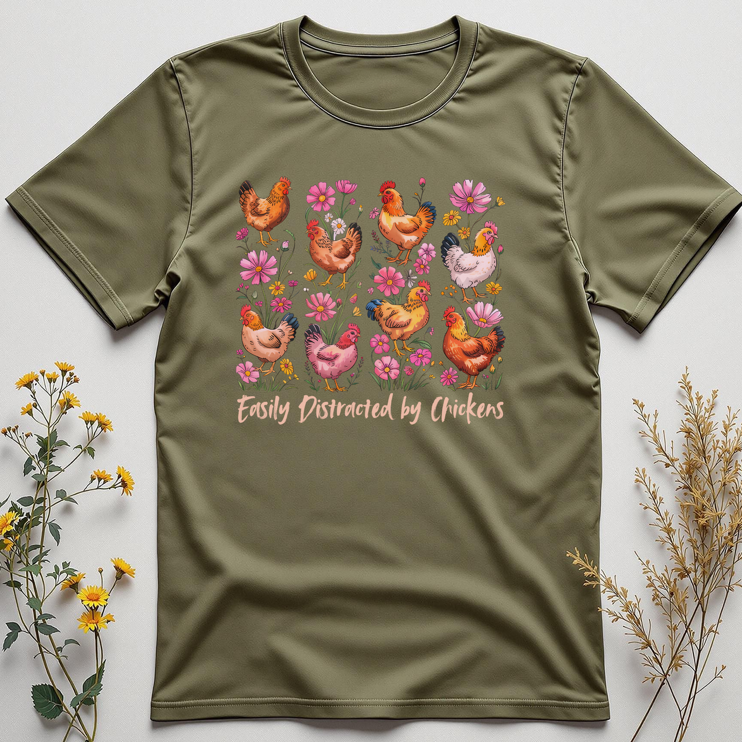 Chicken Whisperer — Easily Distracted Tee