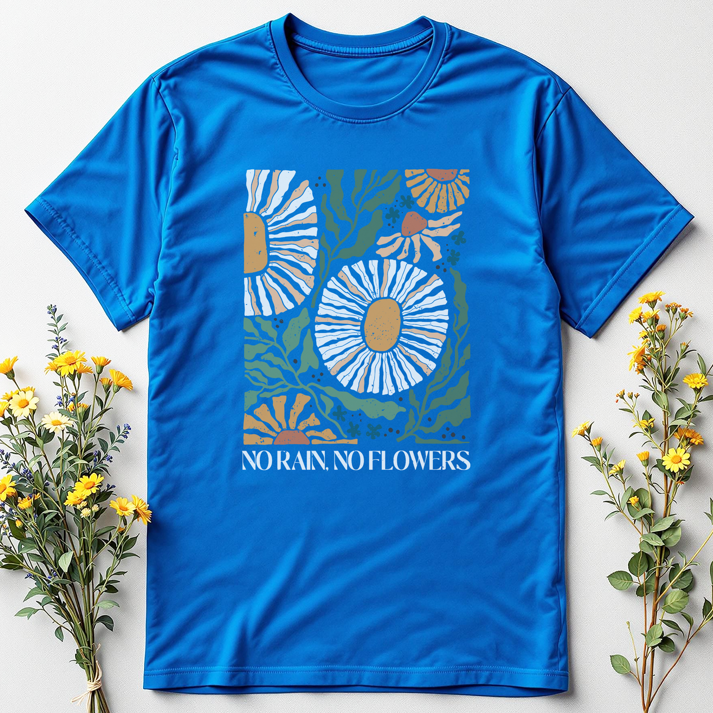 No Rain, No Flowers Tee