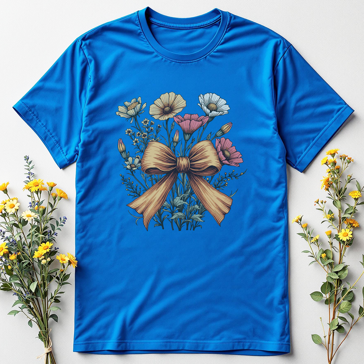 Cosmos & Coquette Bow Tee