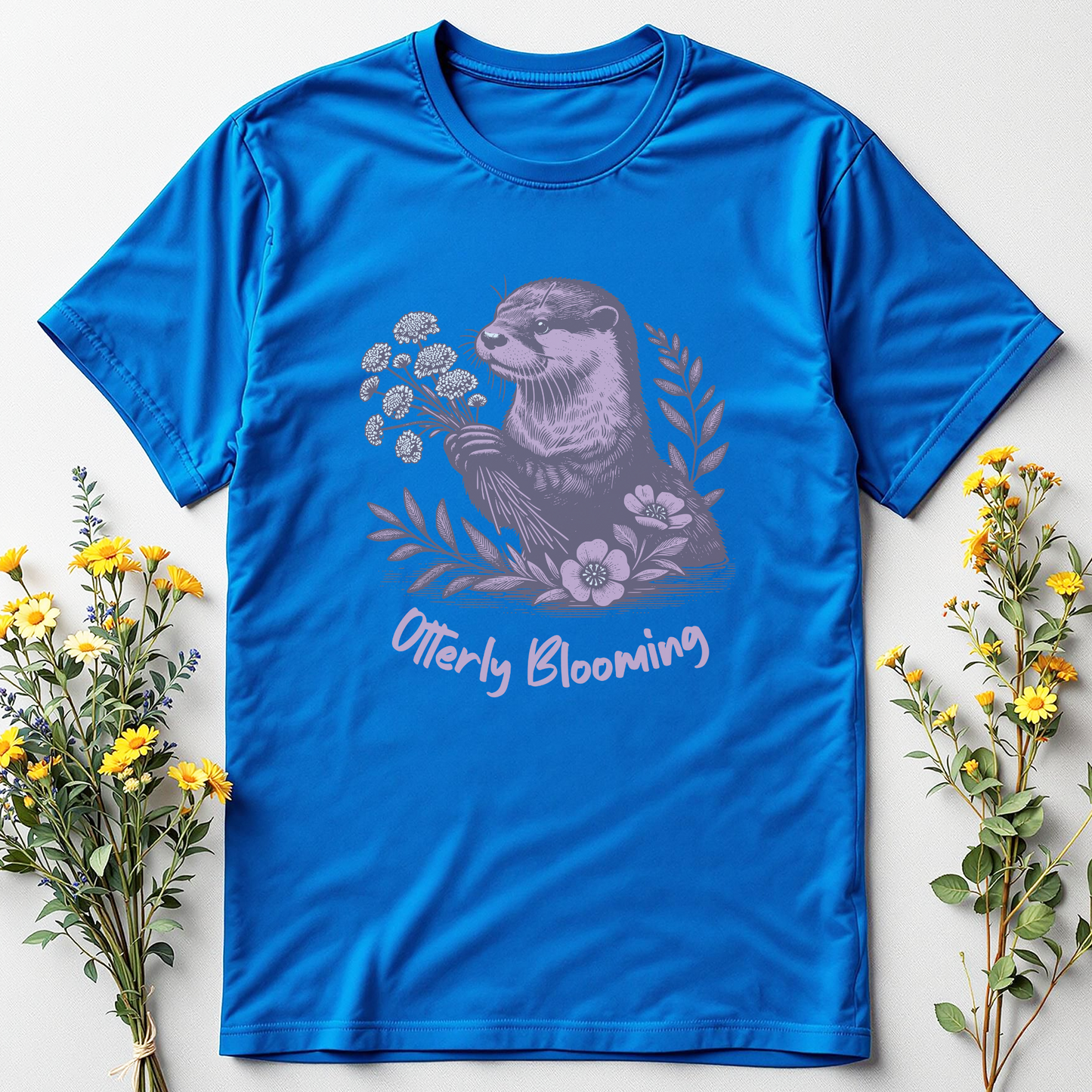 Otterly Blooming Tee