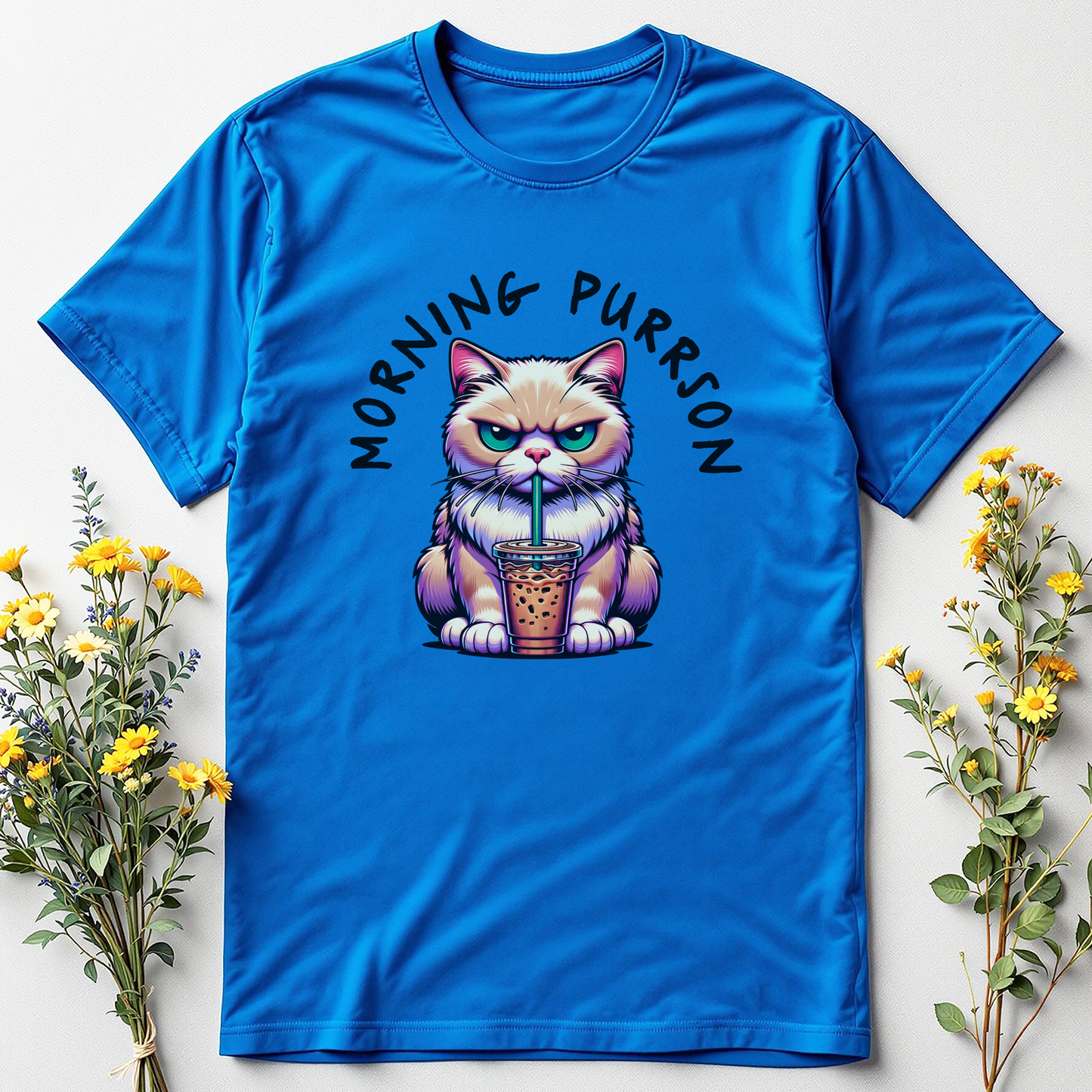 Grumpy but Purrfectly Functional Tee