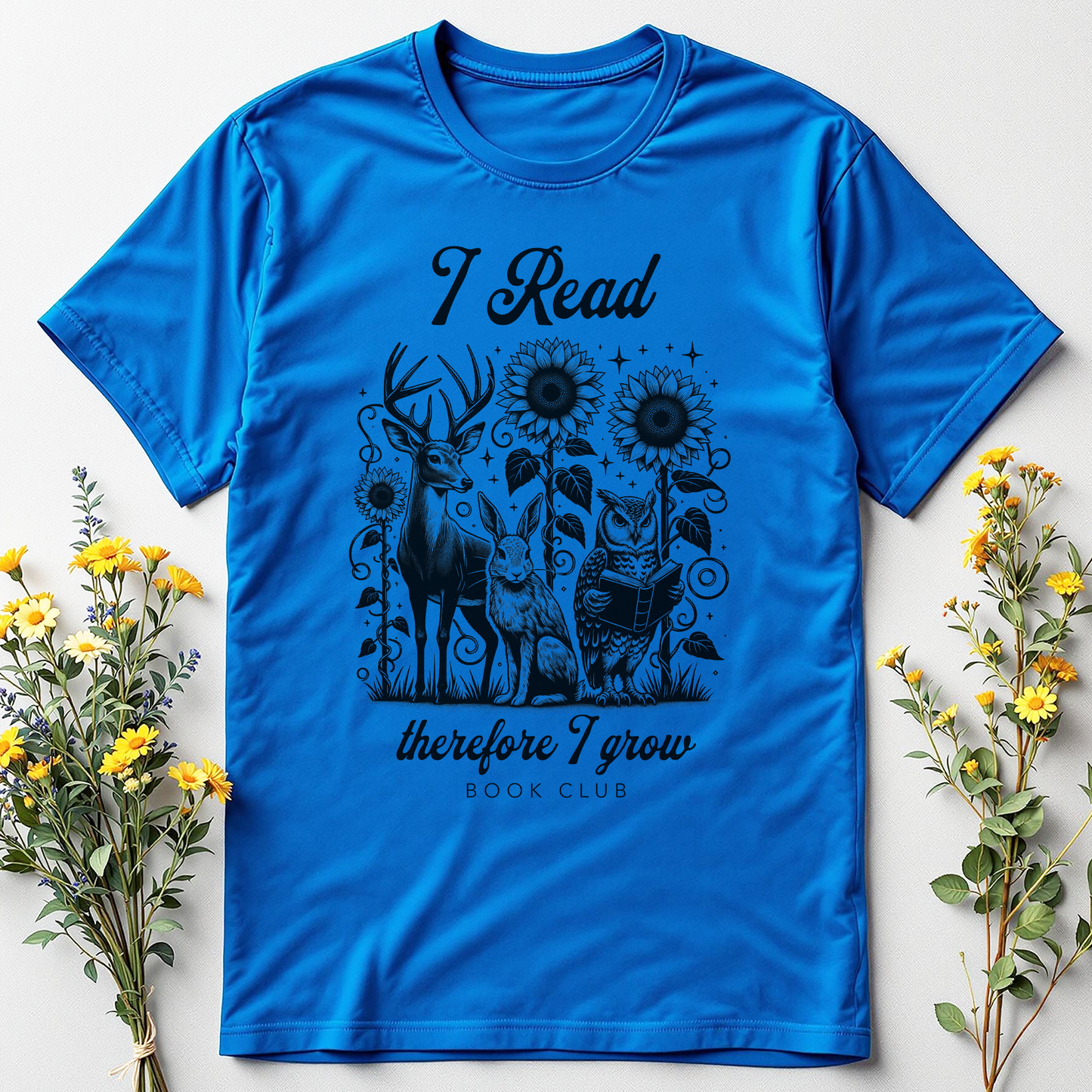 I Read, Therefore I Grow Tee