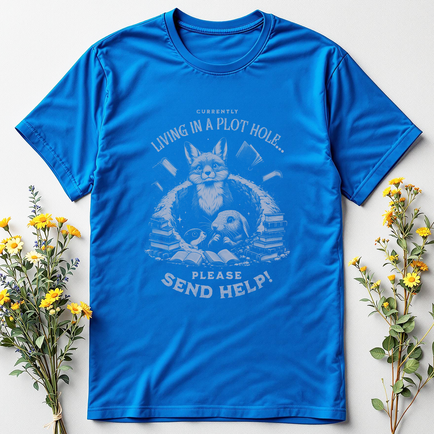 Currently Living in a Plot Hole Tee