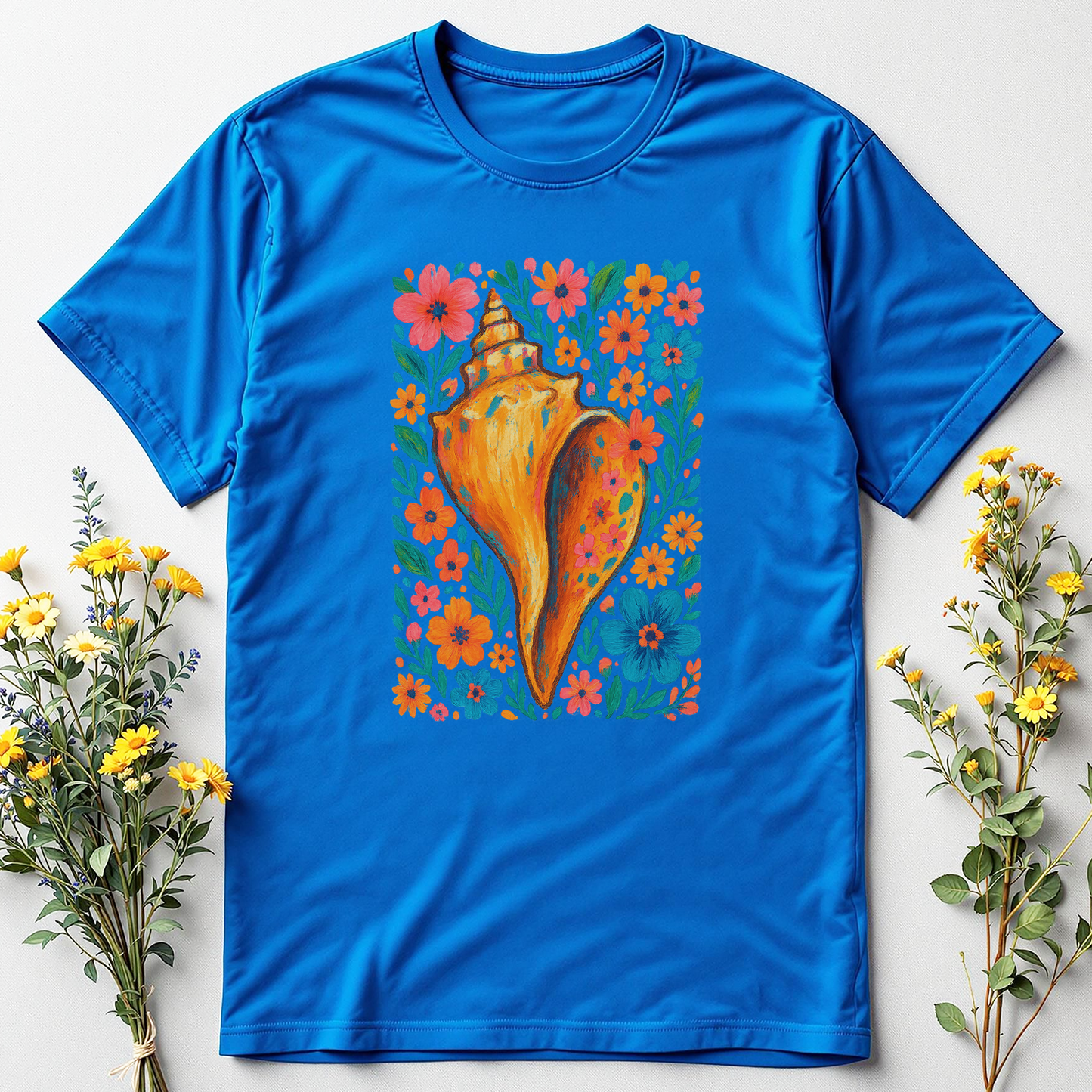 Blooming Spiral — Sea Shell Soul Tee