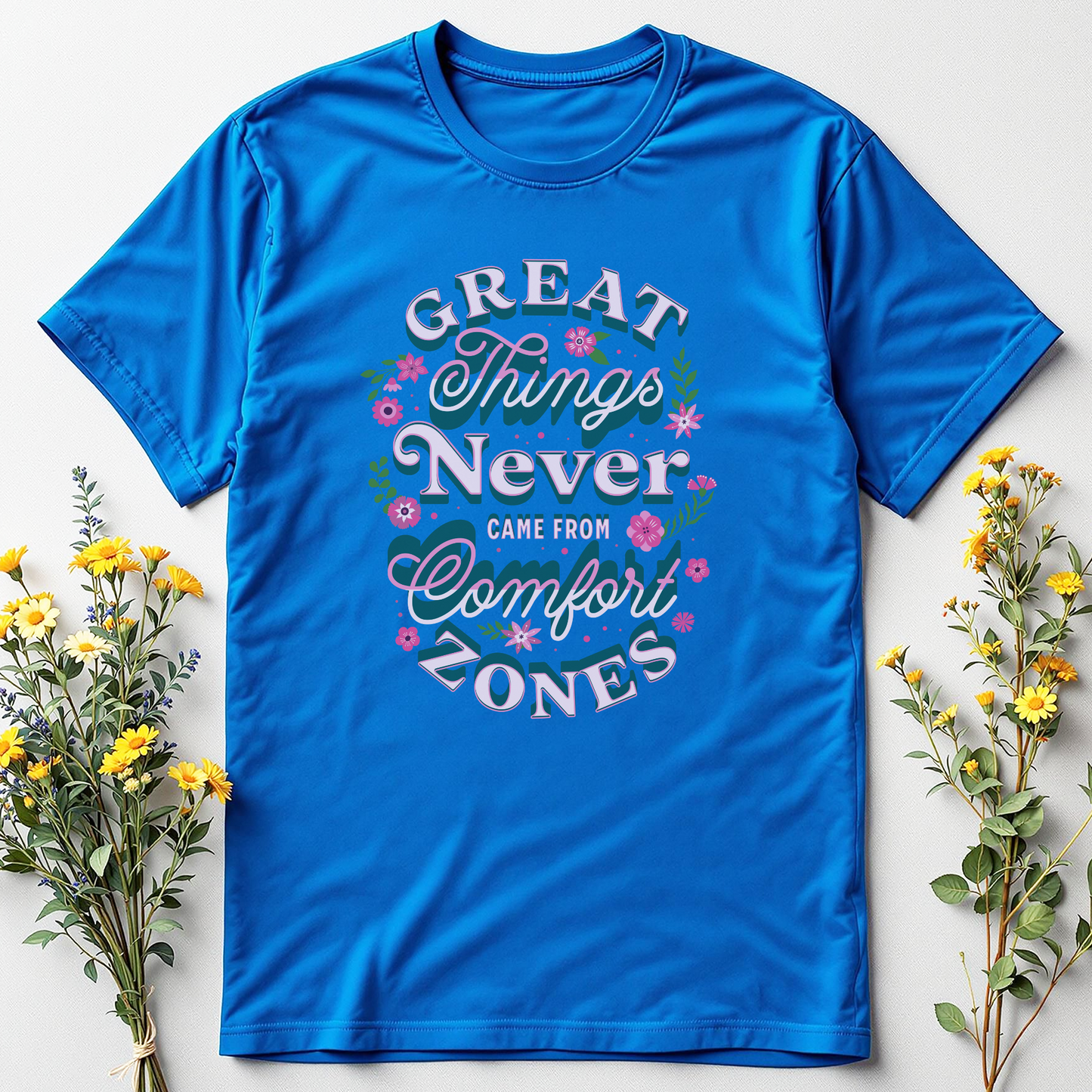 No Growth in the Comfort Zone Tee