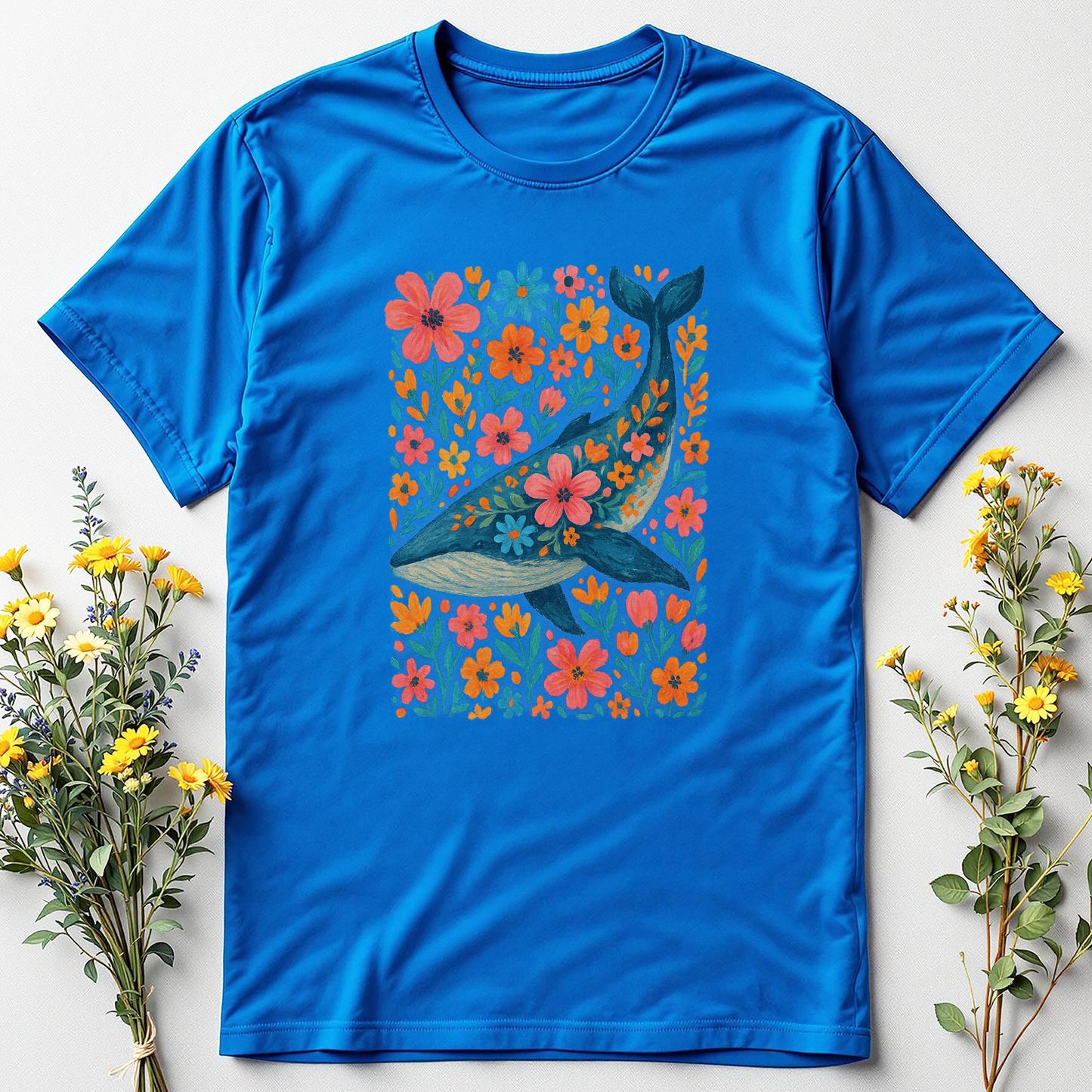 Beneath the Blue — Whale Whisper Tee