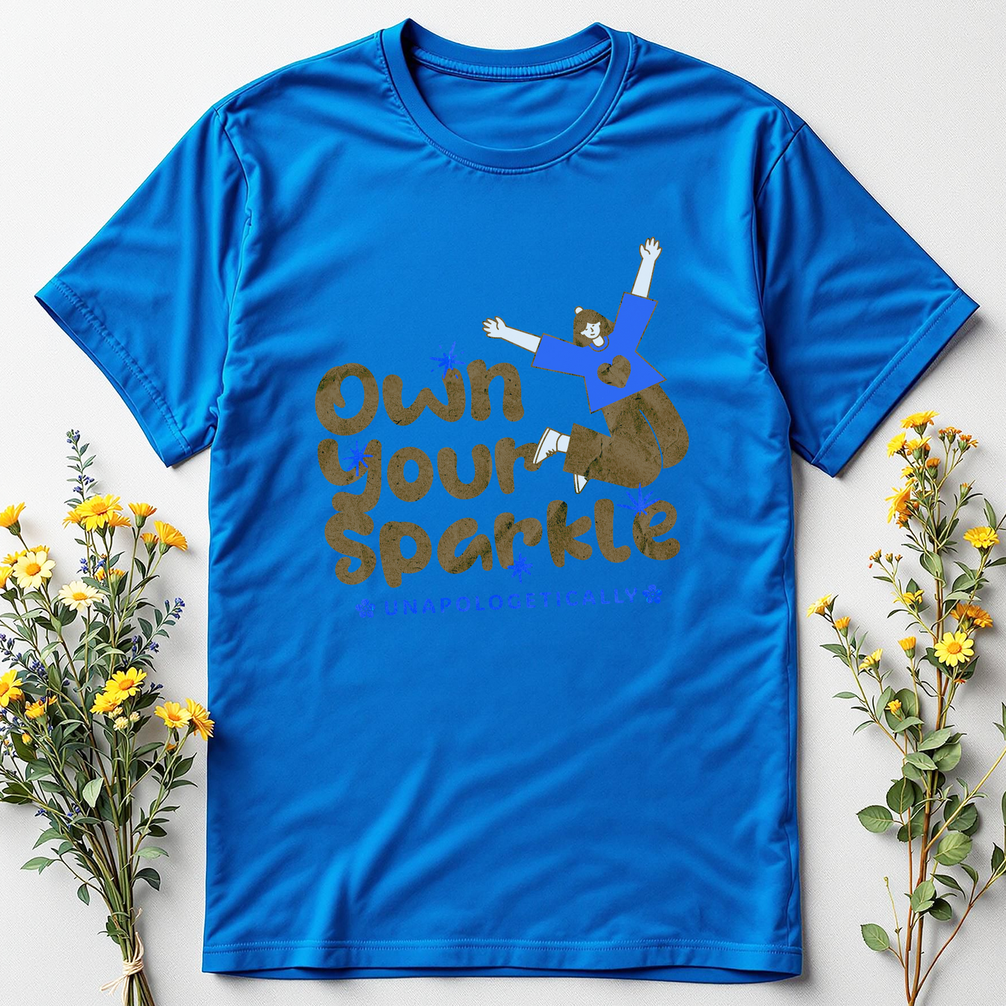 Sparkle Loud Tee – Own It Unapologetically