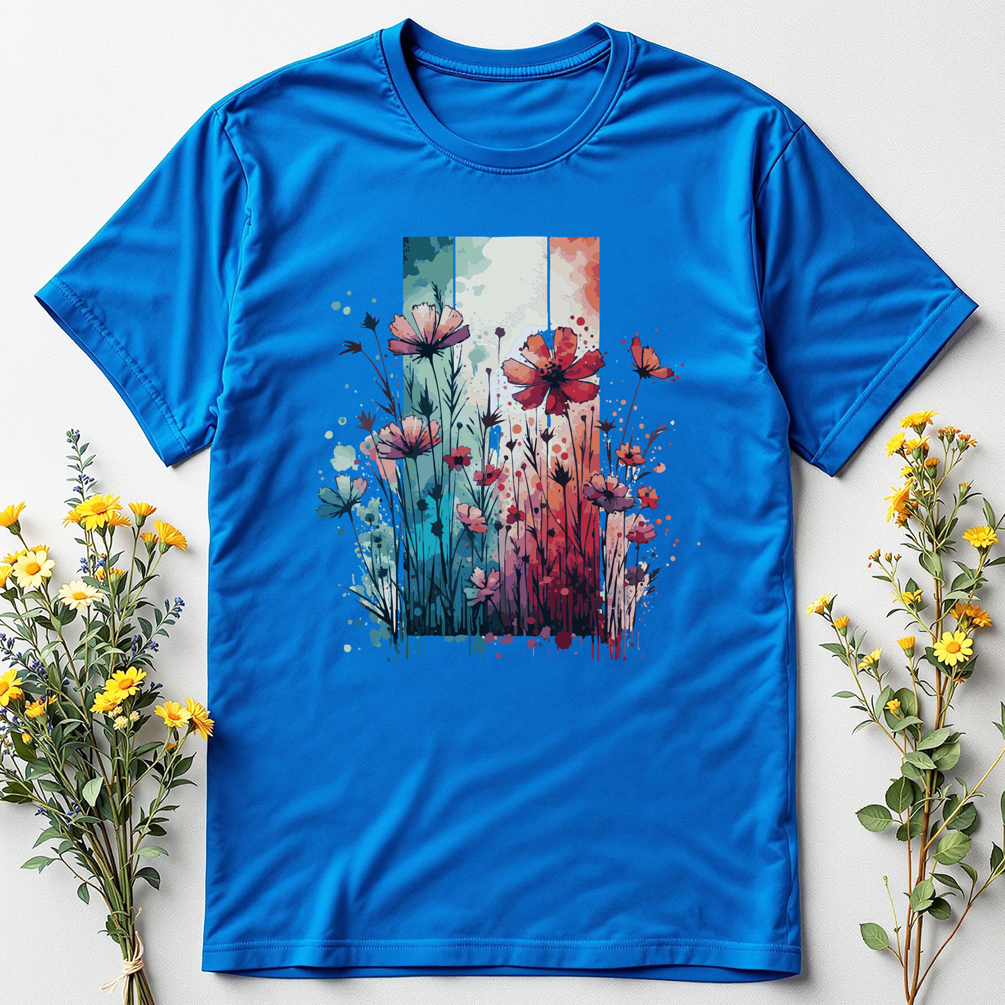 Wild Cosmos Field Tee