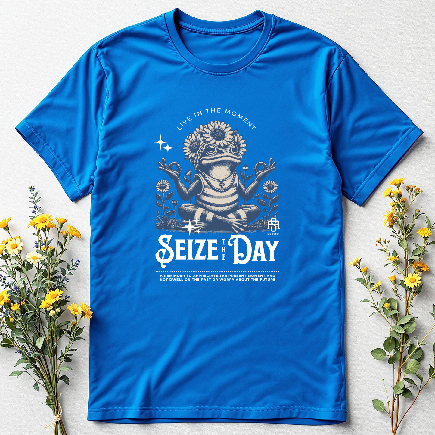 Carpe Bloom Tee – Seize the Day