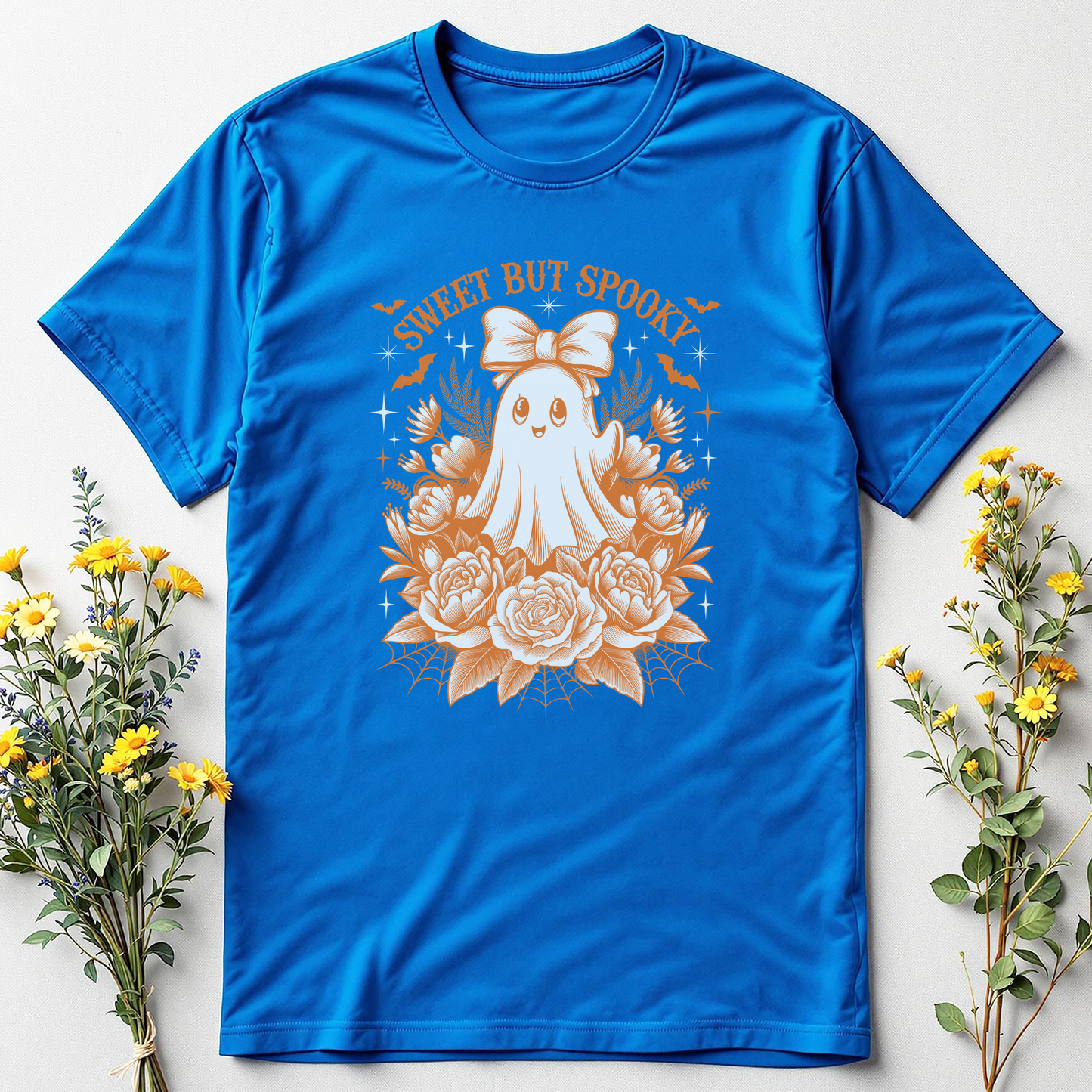 Sweet But Spooky Tee - Vintage charm with a ghostly wink