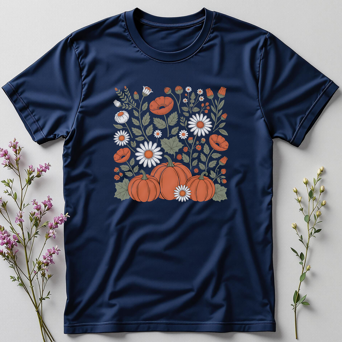 Harvest Moon Magic Tee - Autumn’s charm with a touch of Halloween whimsy