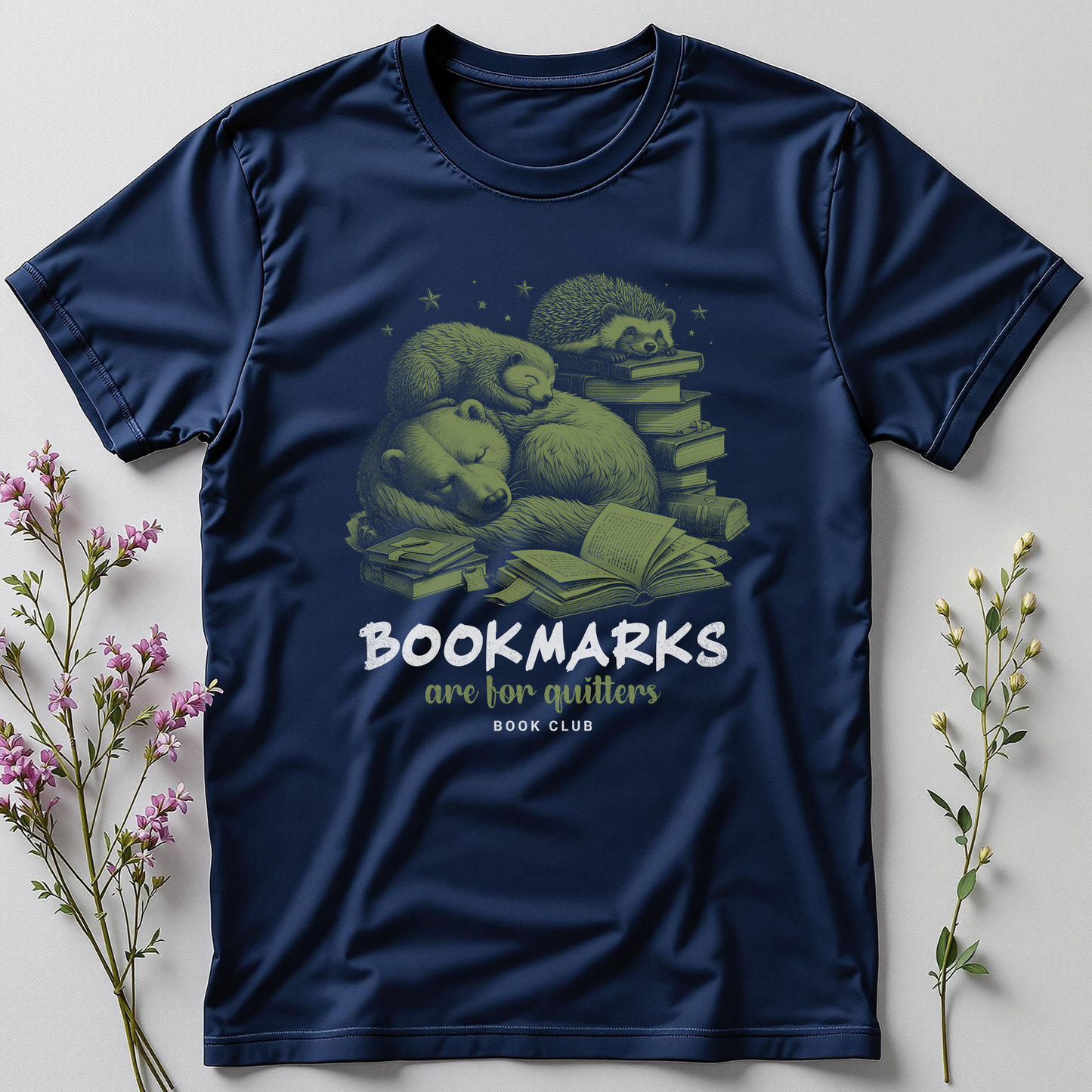 Bookmarks Are for Quitters Tee