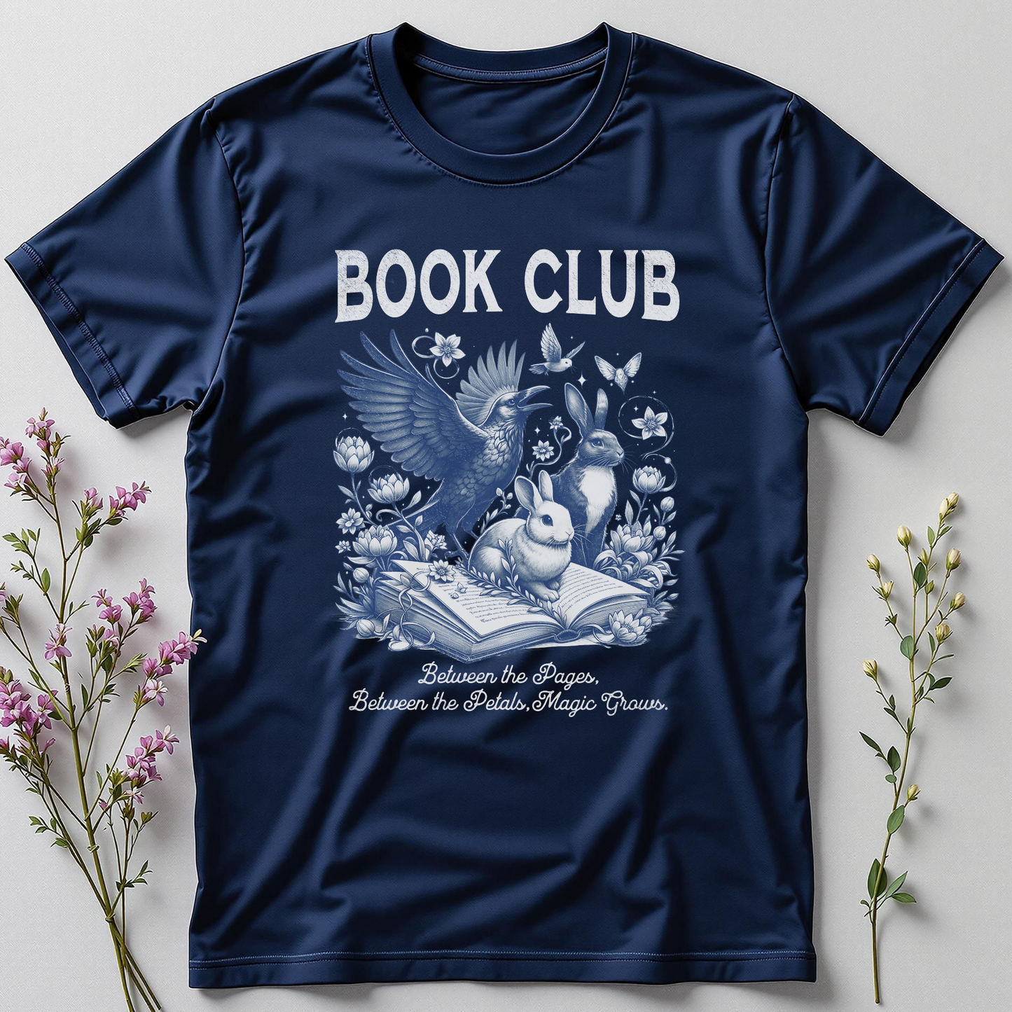 Magic Grows Between the Pages Tee