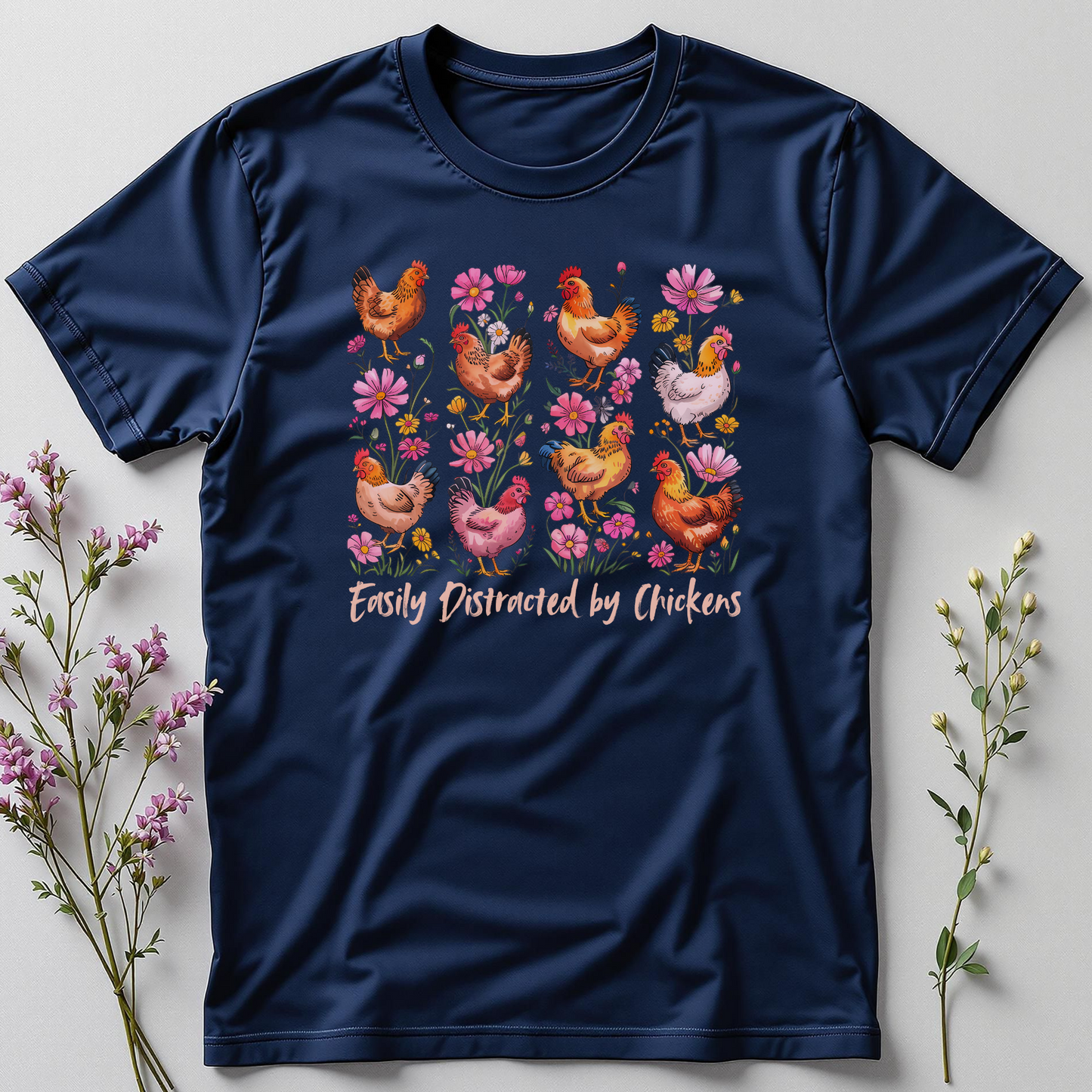 Chicken Whisperer — Easily Distracted Tee