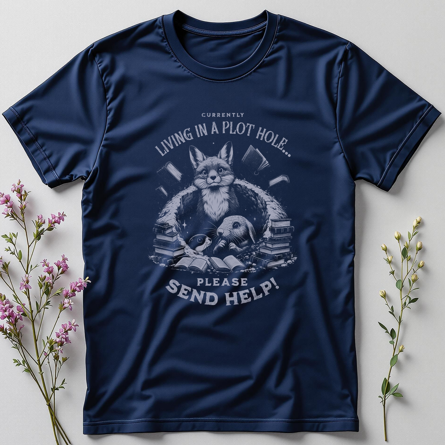 Currently Living in a Plot Hole Tee