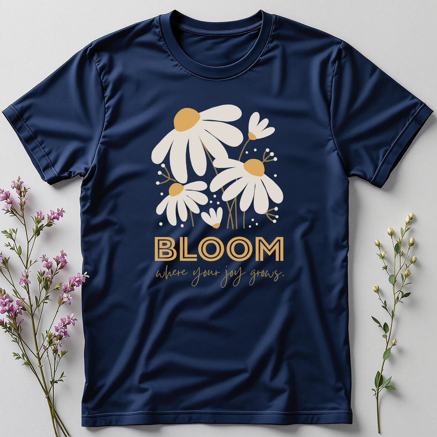 Bloom Where the Day Takes You — Flow Tee