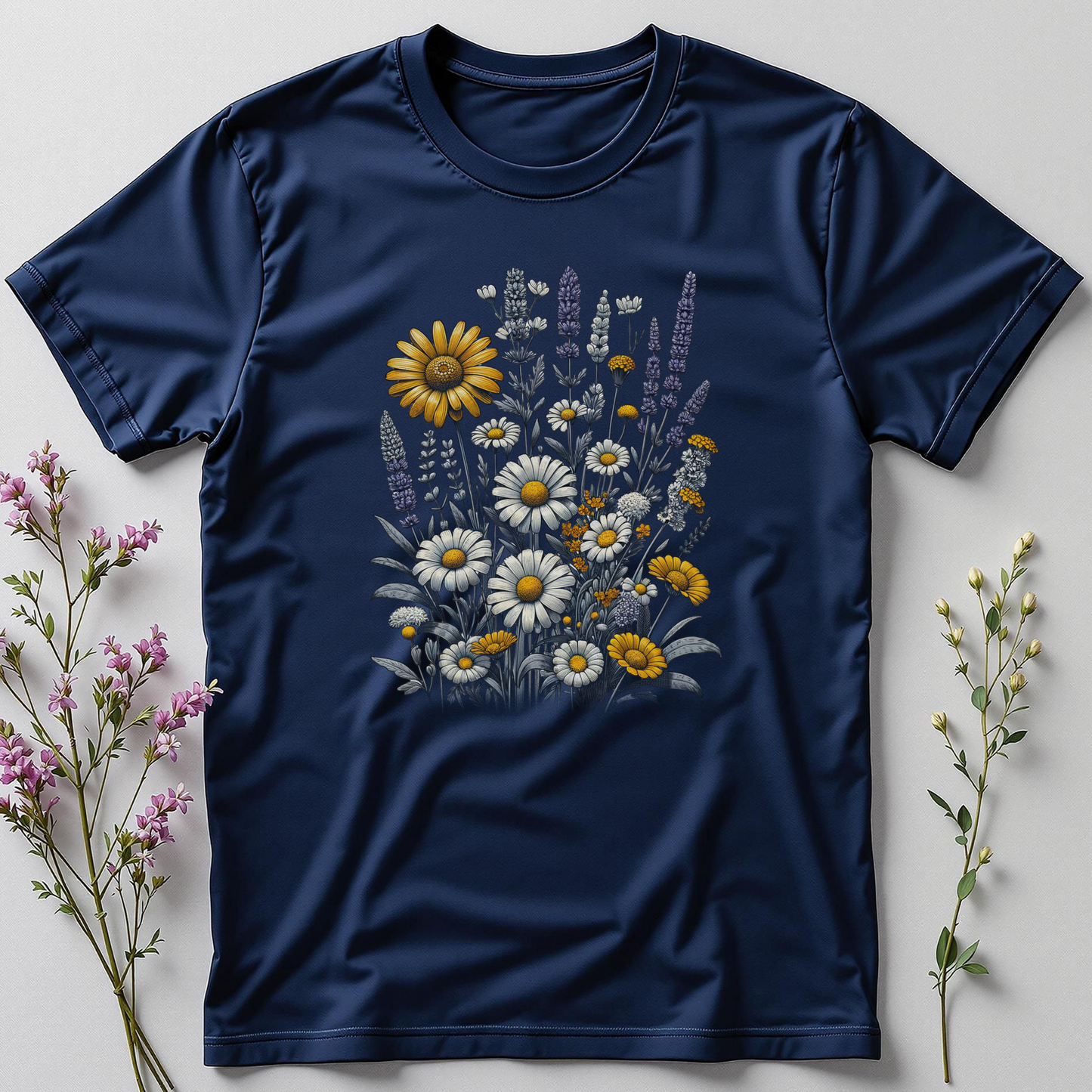 Where Wild Daisies Dance Tee