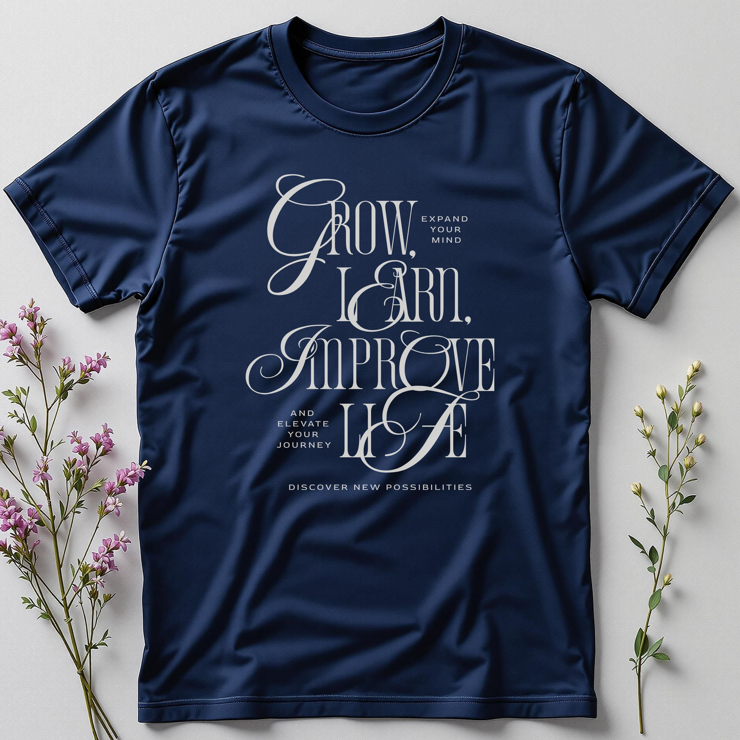 Grow Through What You Live Tee