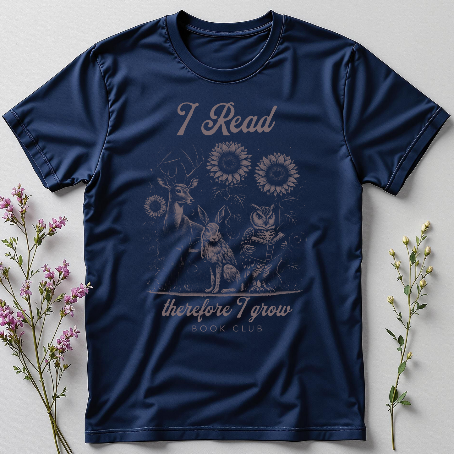 I Read, Therefore I Grow Tee