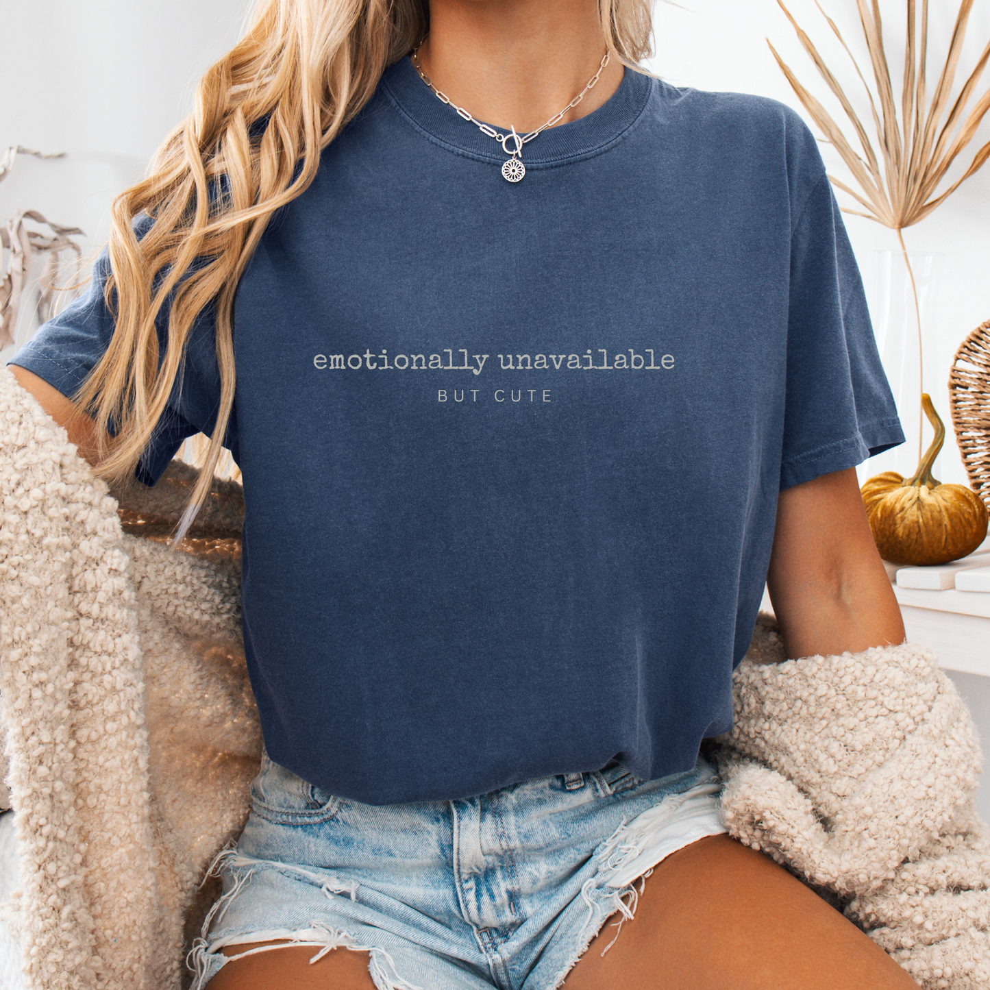 Cute but Closed — Emotionally Unavailable Tee