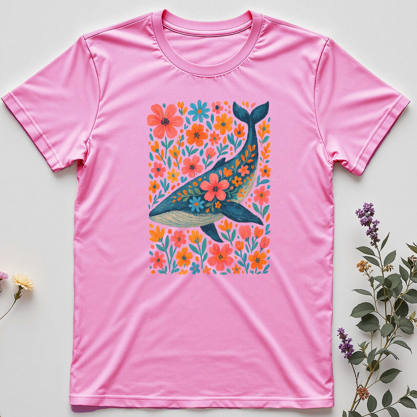 Beneath the Blue — Whale Whisper Tee