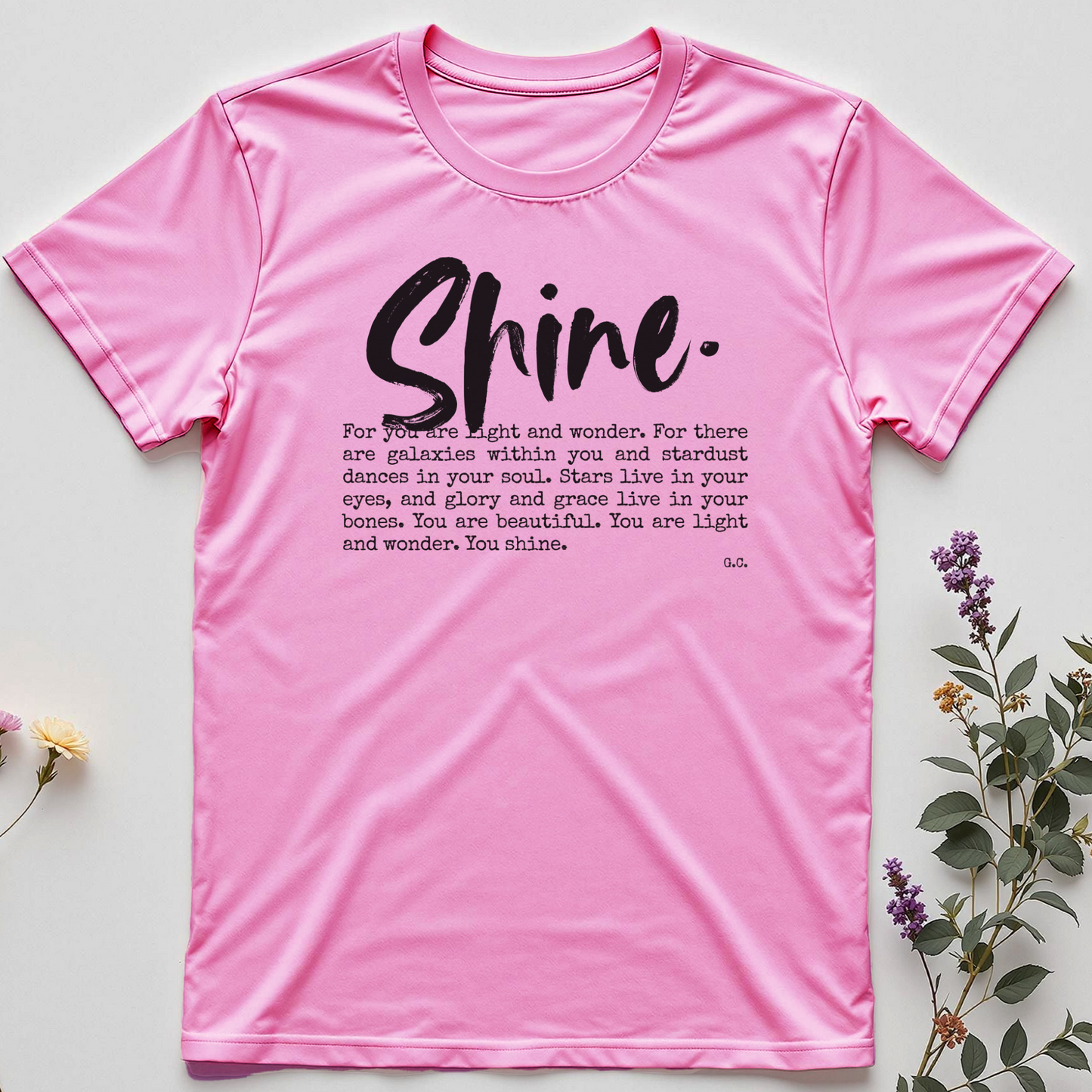 Shine Bright – You Are Light Tee