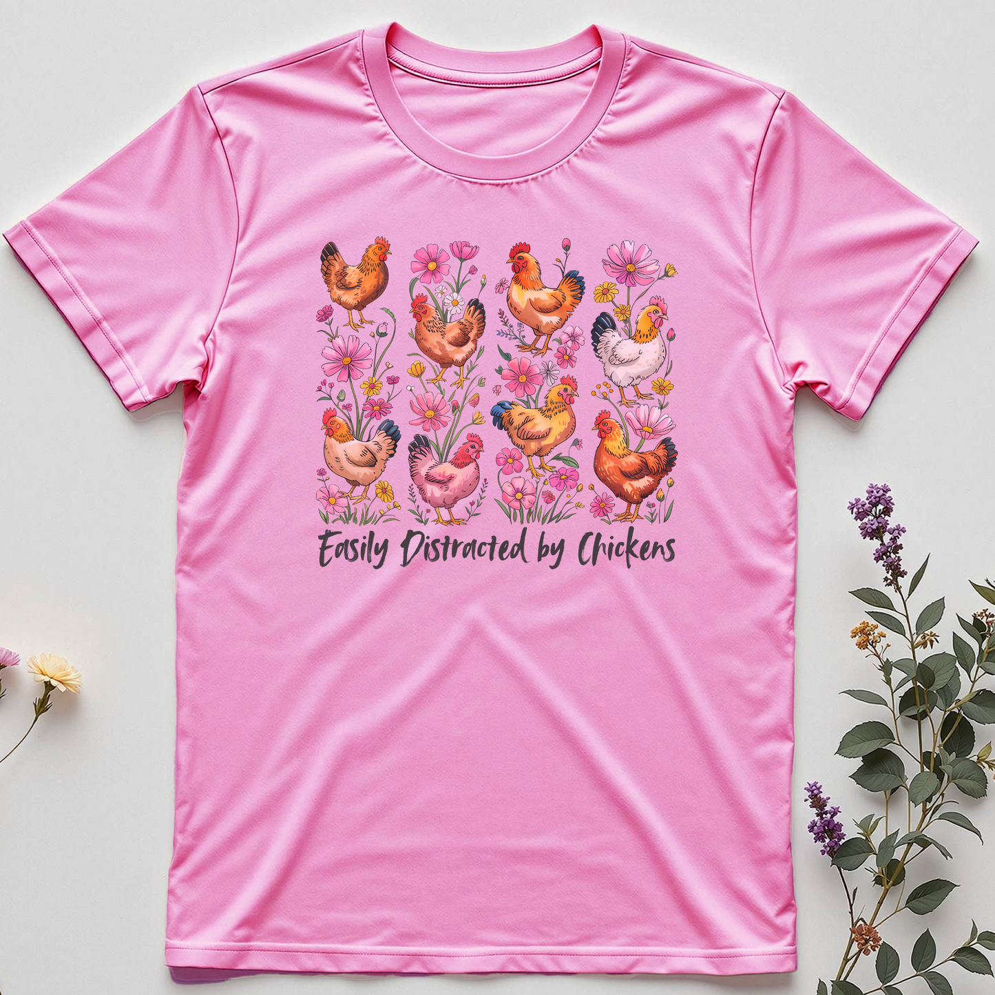 Chicken Whisperer — Easily Distracted Tee