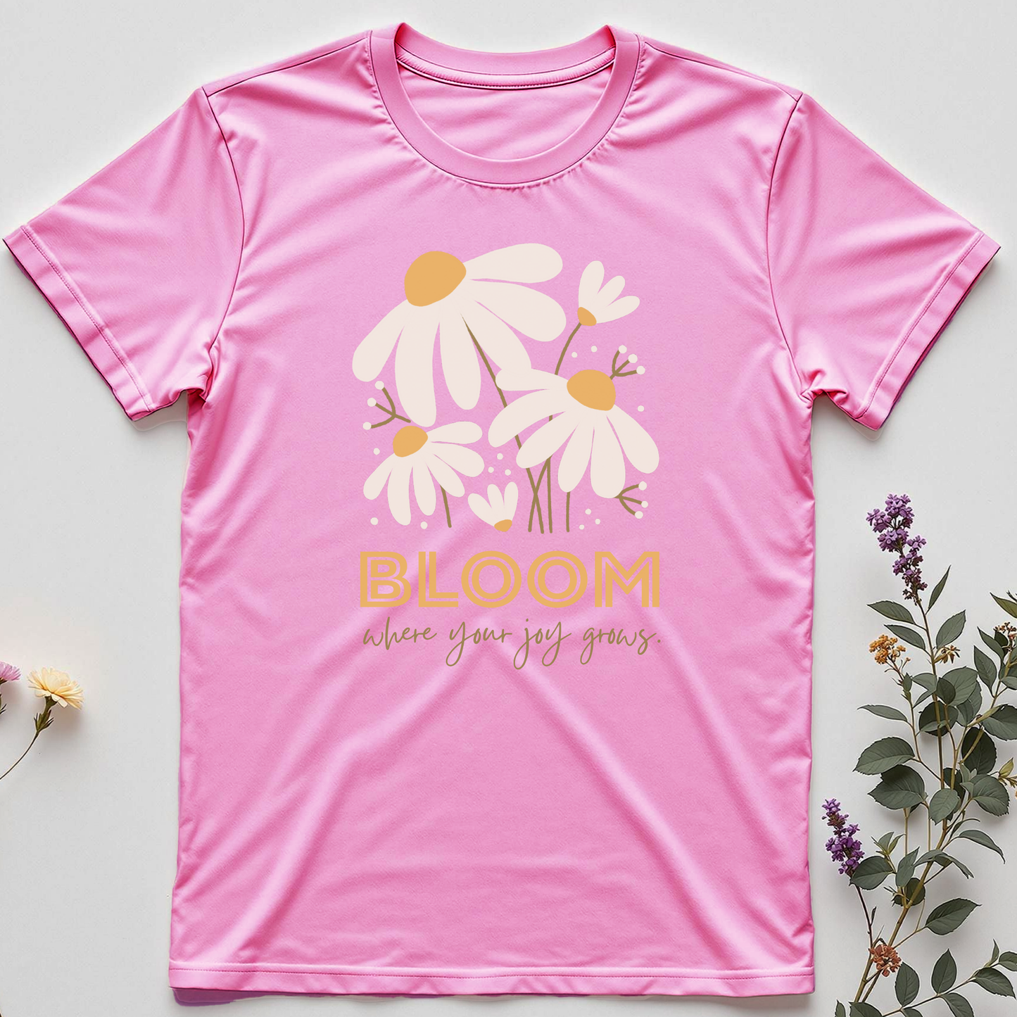 Bloom Where the Day Takes You — Flow Tee