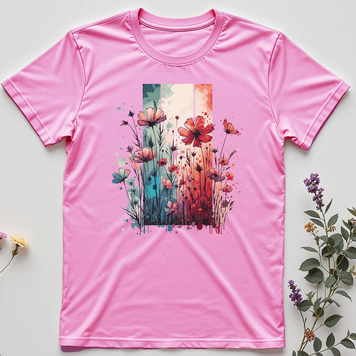 Wild Cosmos Field Tee