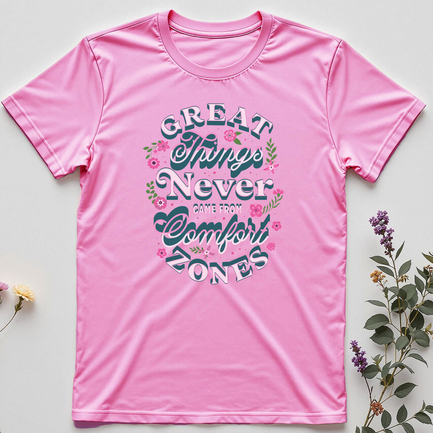 No Growth in the Comfort Zone Tee