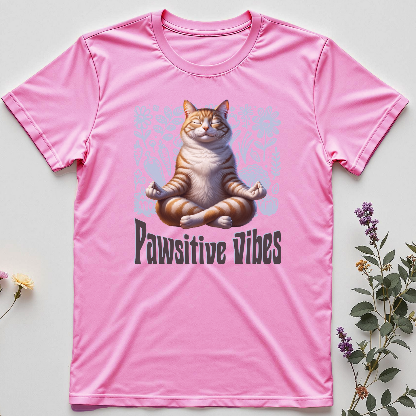 Pawsitive Vibes Only Tee