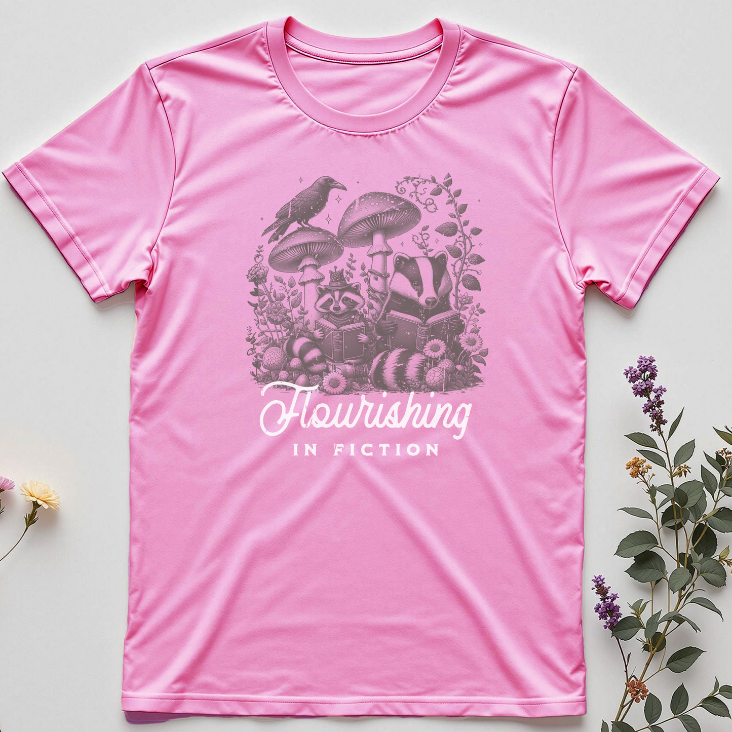 Flourishing in Fiction Tee