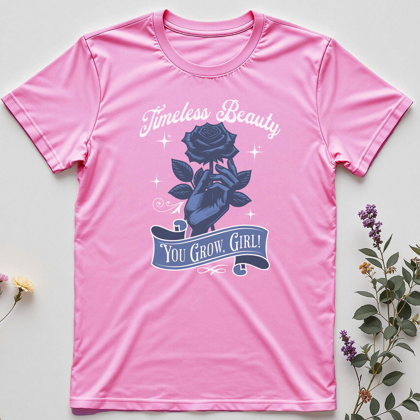 Timeless Beauty – You Grow, Girl! Tee