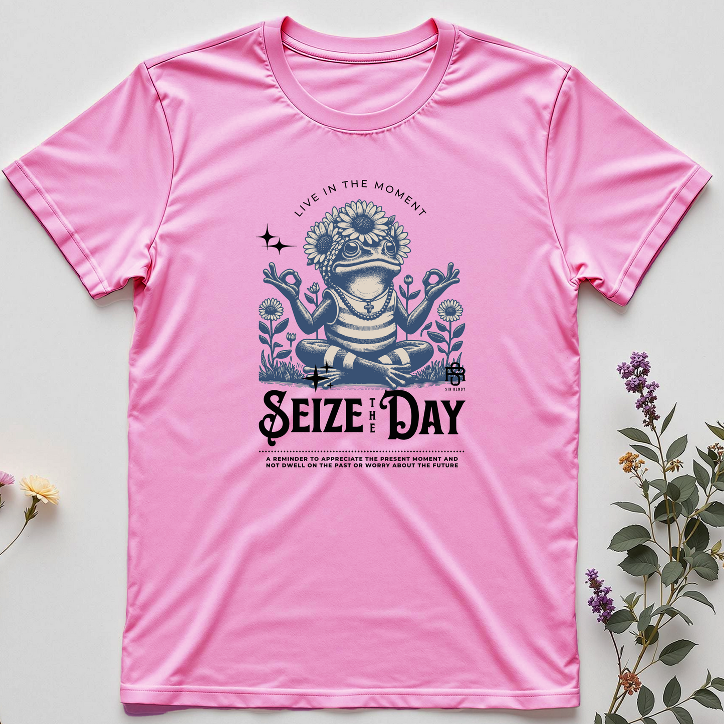 Carpe Bloom Tee – Seize the Day
