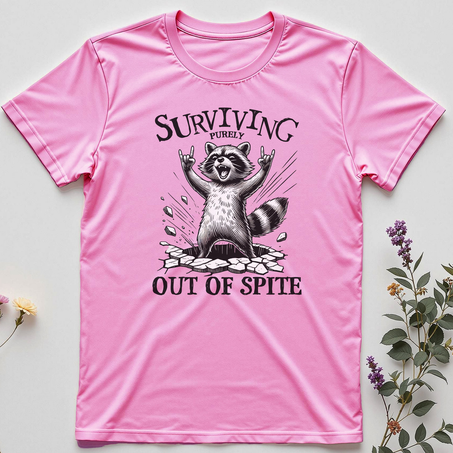 Still Standing – Surviving Purely Out of Spite Tee