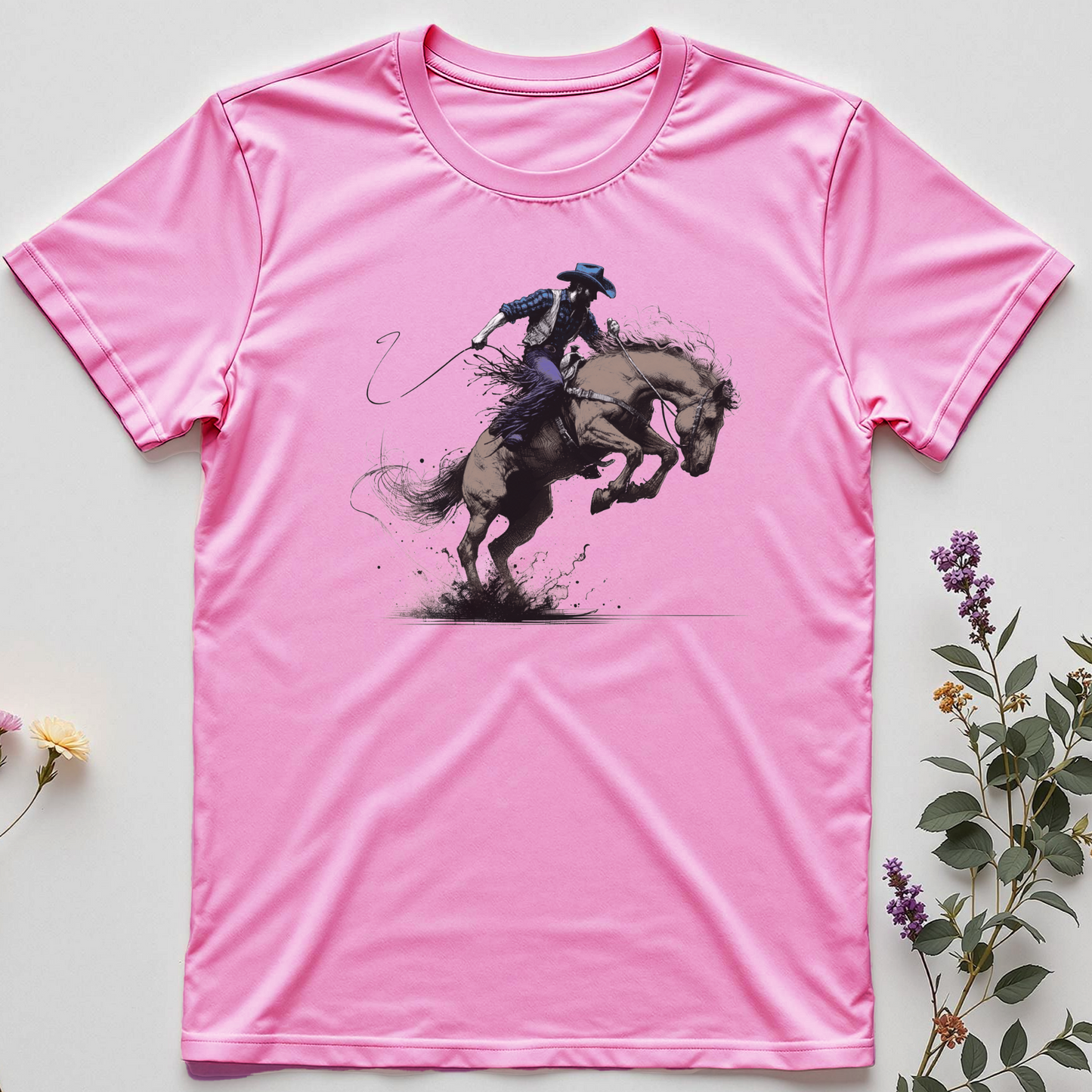Bucking Bronco Energy Tee