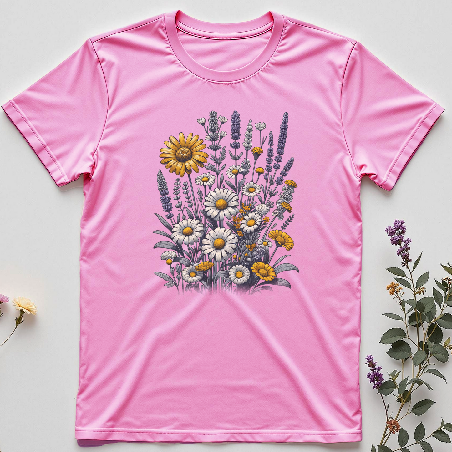 Where Wild Daisies Dance Tee