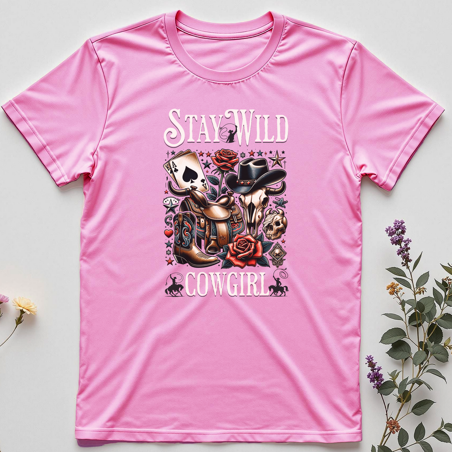 Stay Wild, Cowgirl Tee
