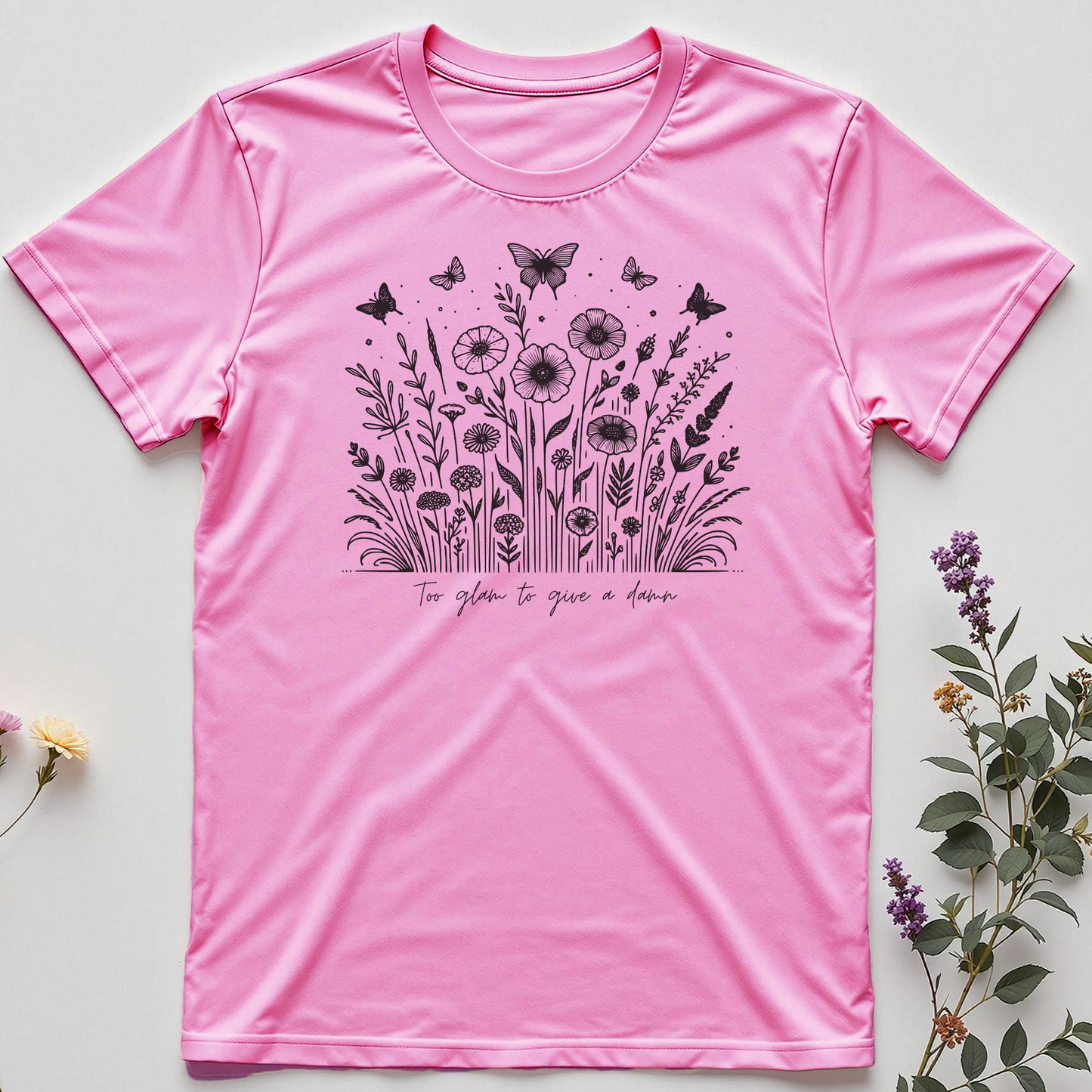 Otterly Blooming Tee