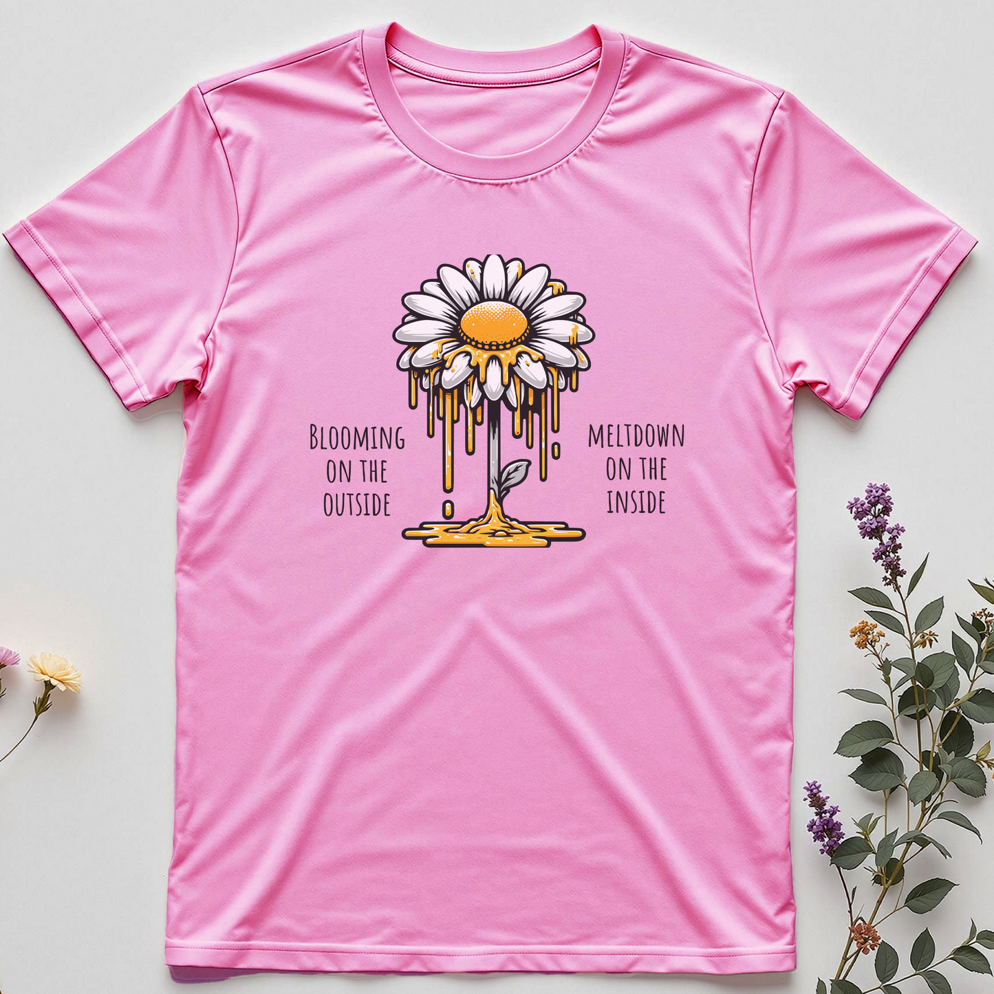 Blooming Outside, Melting Inside Tee