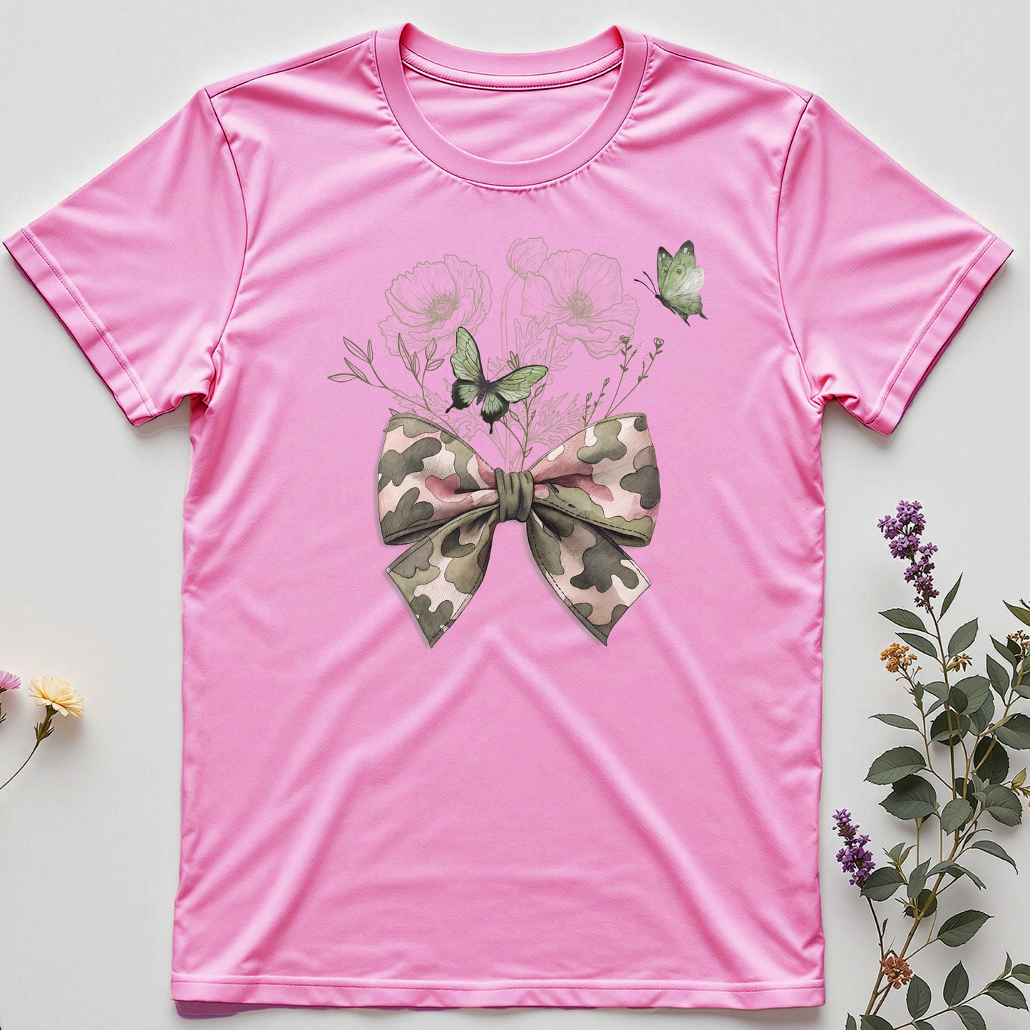 Camo & Courage Tee