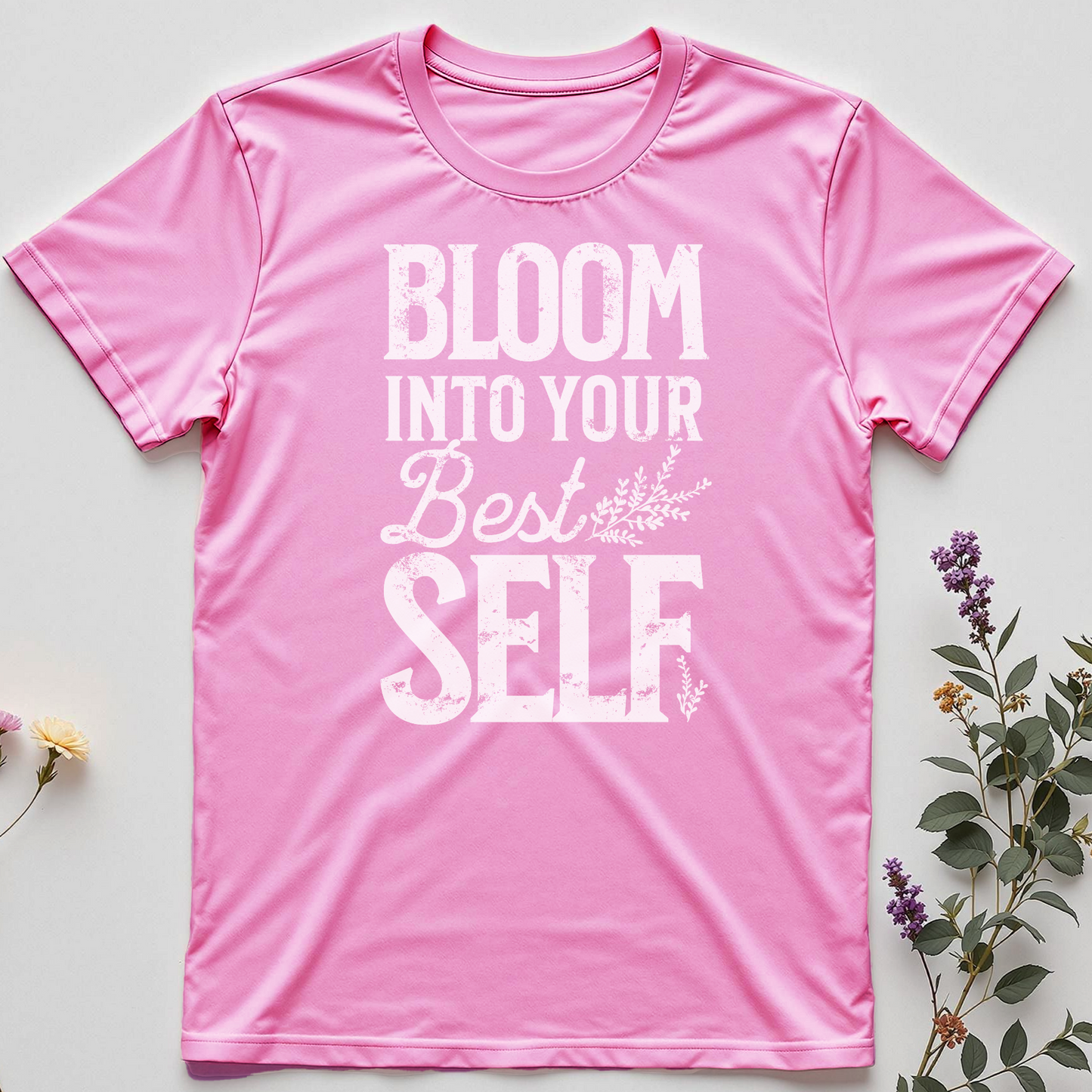 Bloom Into Your Best Self Tee