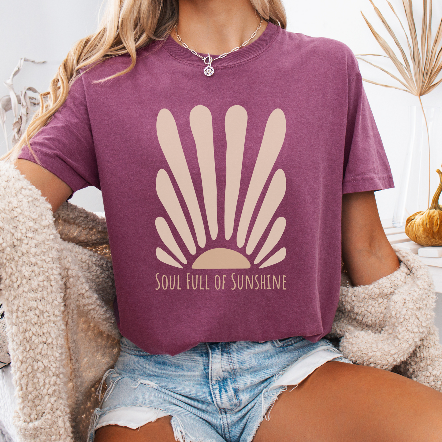 Soul Full of Sunshine – Bright, Warm, Unshakably You Tee