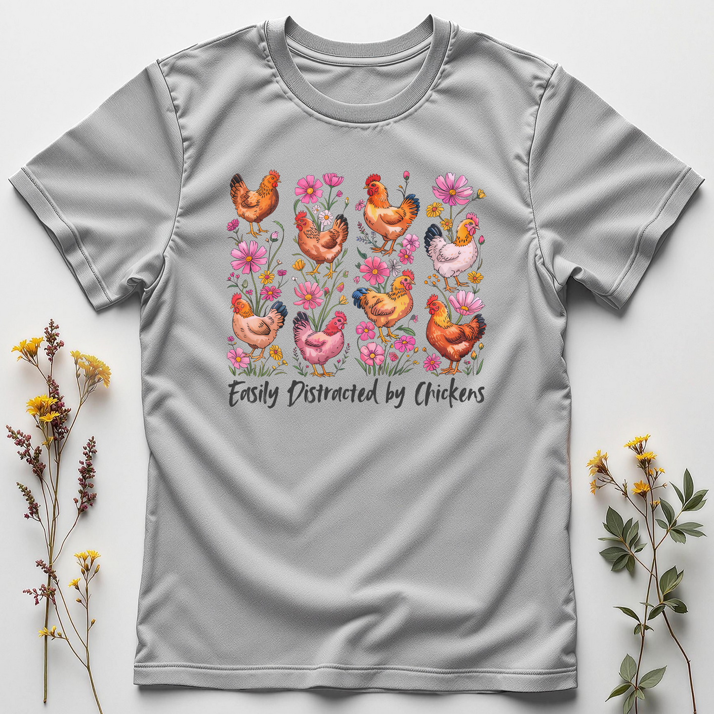 Chicken Whisperer — Easily Distracted Tee