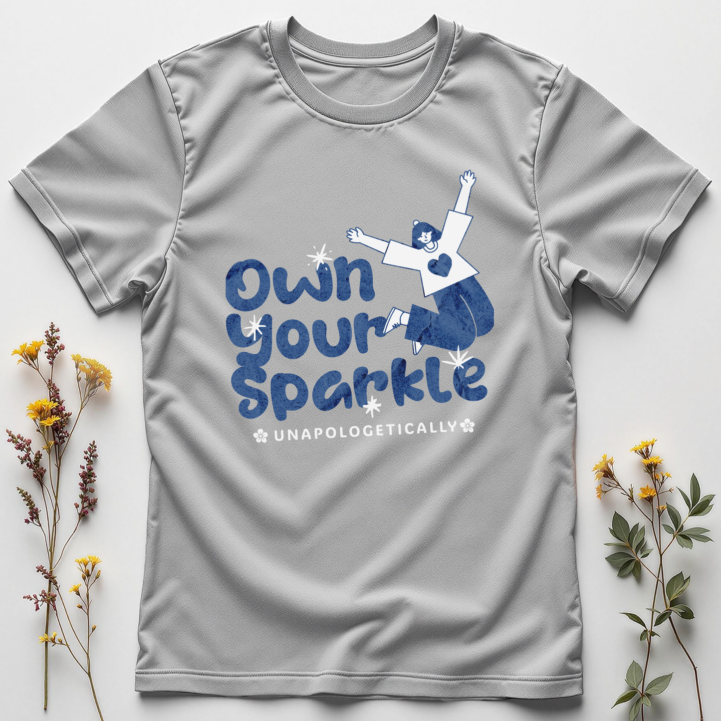 Sparkle Loud Tee – Own It Unapologetically