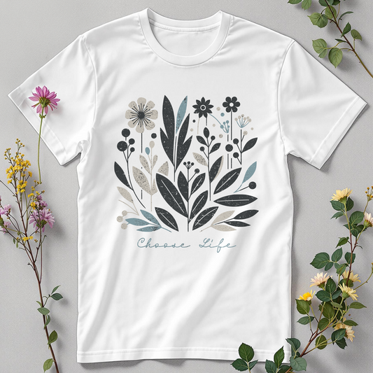 Choose Life, Choose Bloom Tee