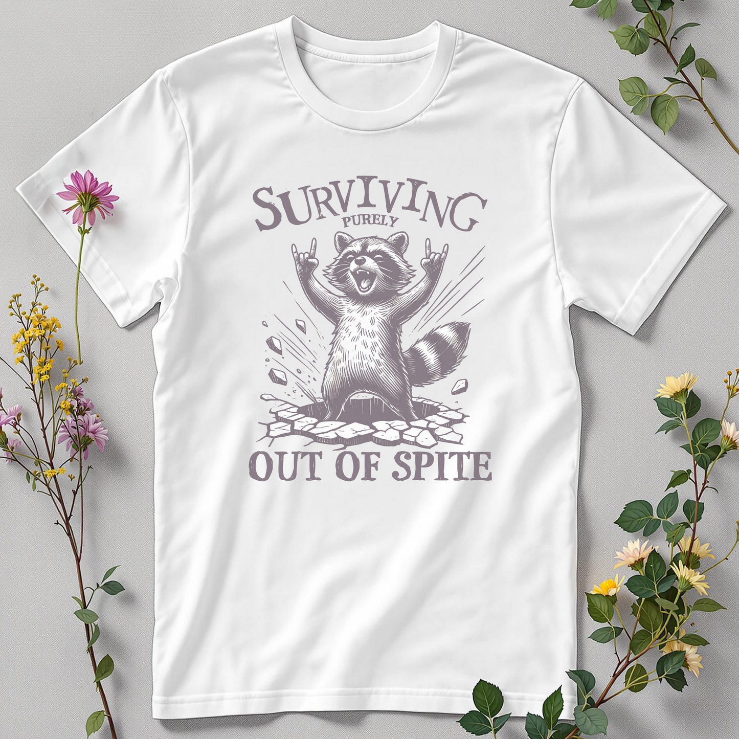 Still Standing – Surviving Purely Out of Spite Tee